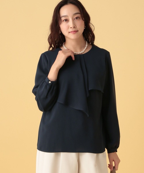 Elura（エルーラ） ブラウス シャツ 入学式 卒業式 フリルブラウス