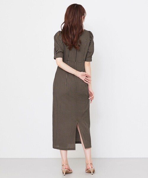 「Feroux」 半袖ワンピース 2 ブラック レディース_画像3