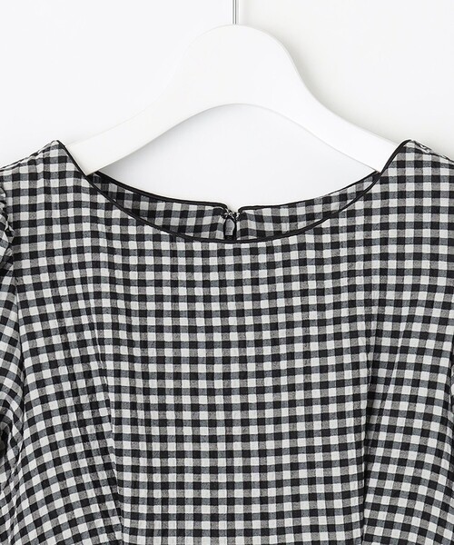 「Feroux」 半袖ワンピース 2 ブラック レディース_画像6