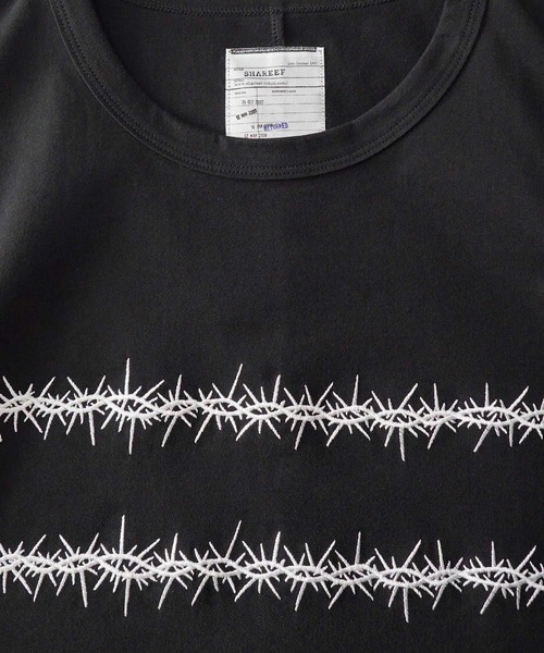 「SHAREEF」 半袖Tシャツ 2 グリーン メンズの画像