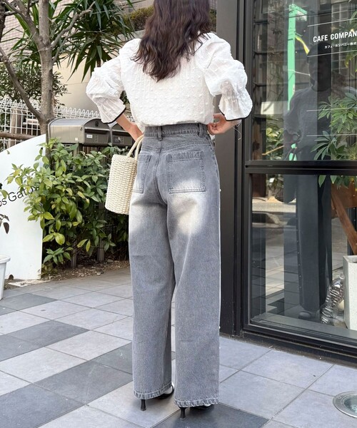 「fredy emue」 長袖ブラウス 38 ブラック レディース_画像3