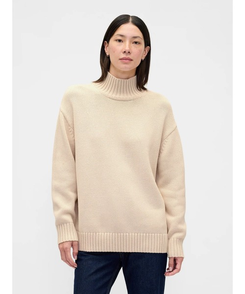 GAP（ギャップ） ニット セーター コットン100% オーバーサイズ モック