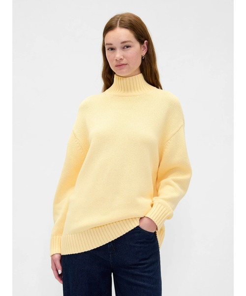 GAP（ギャップ） ニット セーター コットン100% オーバーサイズ モック
