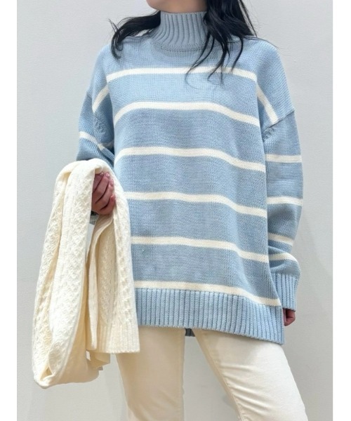 GAP（ギャップ） ニット セーター コットン100% オーバーサイズ モック