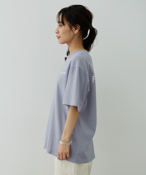 「AMERICANA」 半袖Tシャツ FREE キャメル レディース_画像3
