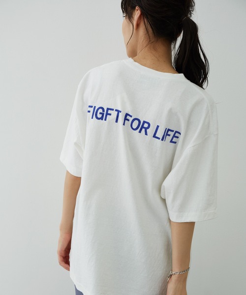 「AMERICANA」 半袖Tシャツ FREE キャメル レディース_画像7