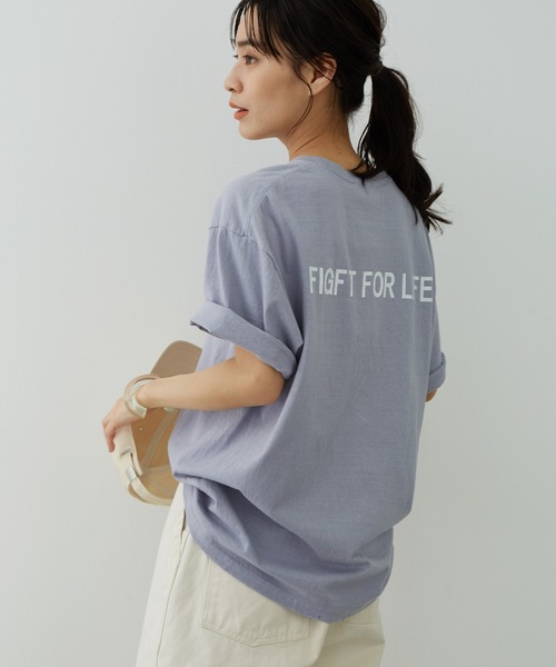 「AMERICANA」 半袖Tシャツ FREE キャメル レディース_画像8