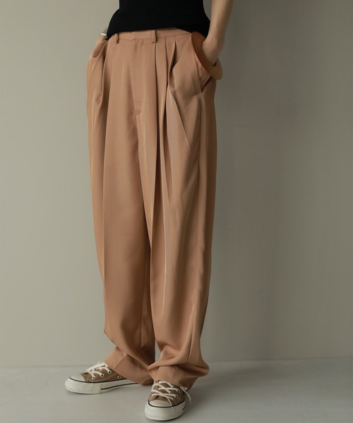 ETRE TOKYO（エトレトウキョウ） パンツ M ベージュ レディース