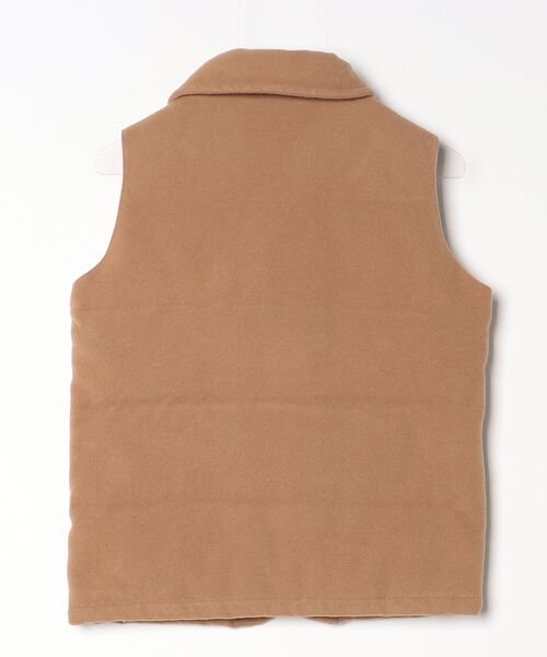 Danton（ダントン） ダウンベスト 34 ベージュ レディース : ZOZOTOWN