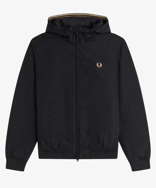 【未使用級‼️】FRED PERRY フーデッド　ブレンサムジャケット FRED PERRY（フレッドペリー） コート ジャケット Hooded Brentham