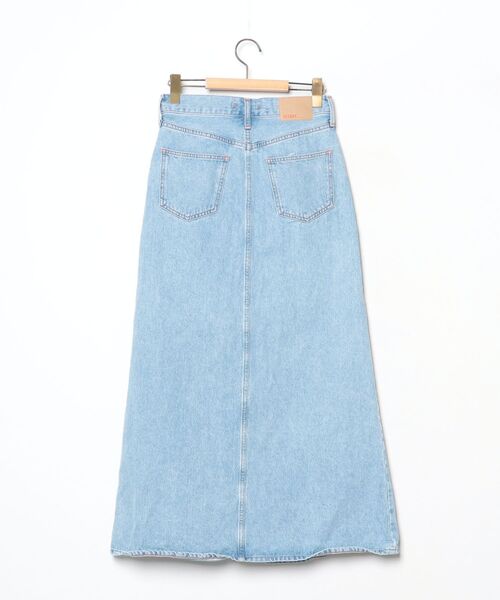 「NEEDBY heritage」 デニムスカート 25 ブルー レディース_画像2