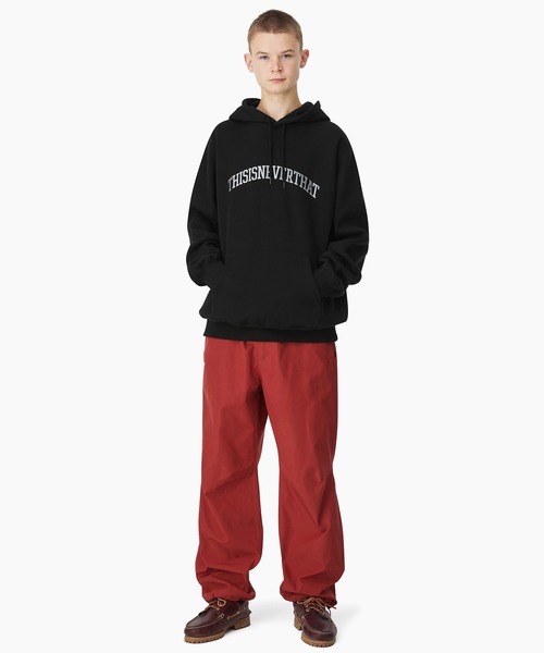 「thisisneverthat」 プルオーバーパーカー L カーキオリーブ メンズ_画像7