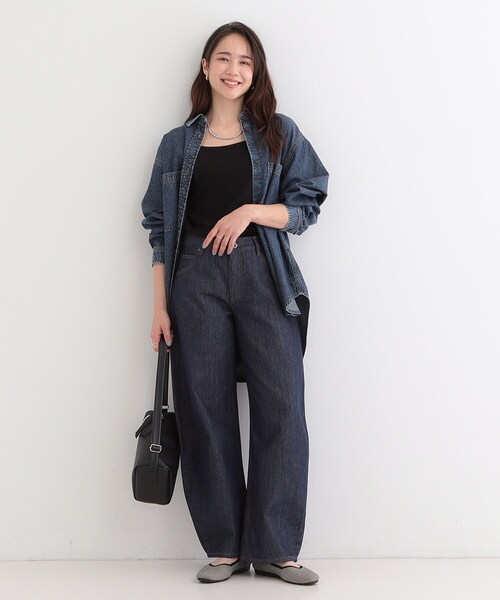 ジーンズ デニム デニムパンツ 「SHOO・LA・RUE DENIM」こなれ感をプラスする デニムカーブパンツ レディース | SHOO・LA・RUE | 19