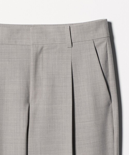 スラックス パンツ 「size SHORT/TALLあり」カチリラ テーパードパンツ ウォッシャブル ストレッチ レディースの画像