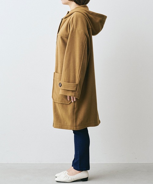 「MEDE19F」 ダッフルコート LARGE ブラウン レディース_画像7