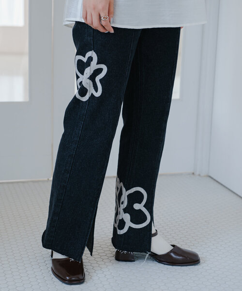 Kastane（カスタネ） デニムパンツ 1 インディゴブルー レディース