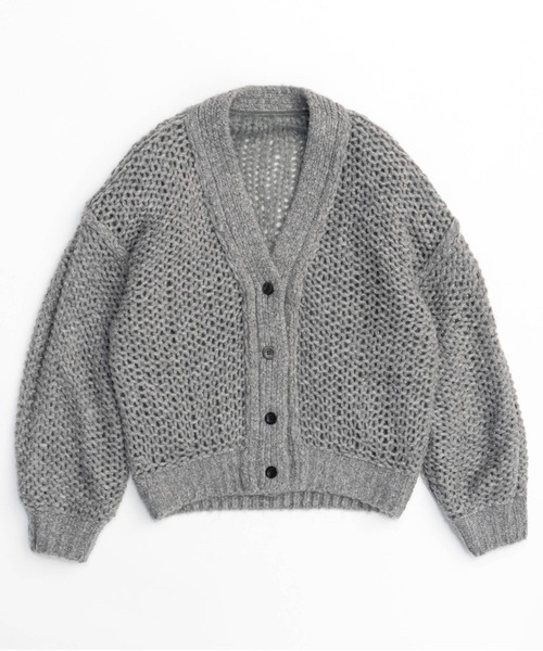 メゾンスペシャル　カーディガン　グレー　MaisonSpecial MAISON SPECIAL（メゾンスペシャル） ニットカーディガン FREE グレー