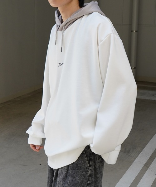 「Red Cap Girl」 プルオーバーパーカー L グレー系その他 メンズ_画像3