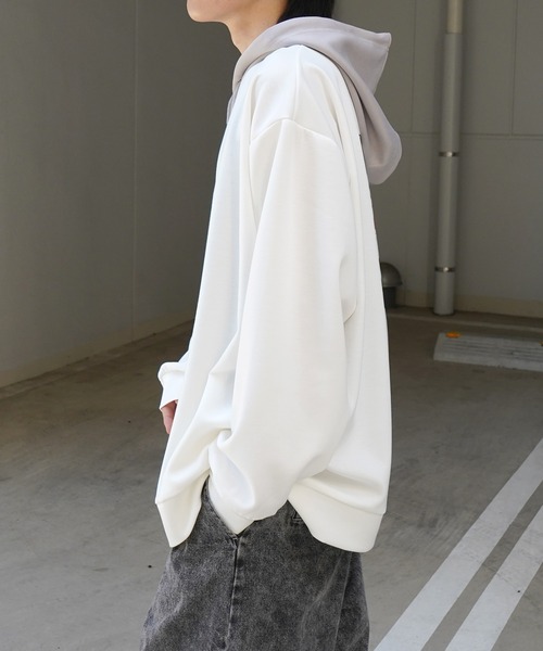 「Red Cap Girl」 プルオーバーパーカー L グレー系その他 メンズ_画像4