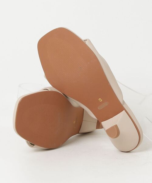 「TOCCA」 ミュール SMALL ベージュ レディース_画像3