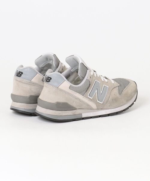 「New Balance」 ローカットスニーカー 23.5cm グレー メンズ_画像2