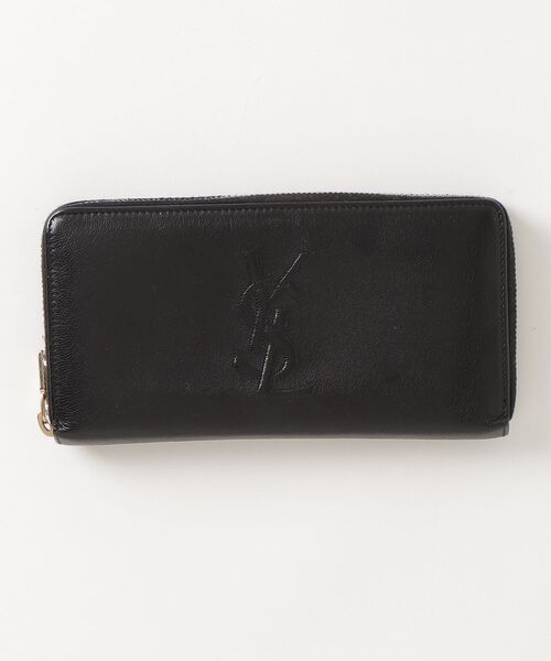 Yves Saint Laurent（イヴ・サンローラン） ロゴ ラウンドファスナー