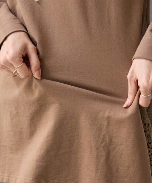 BEARDSLEY（ビアズリー） tシャツ コットンレースカットソー