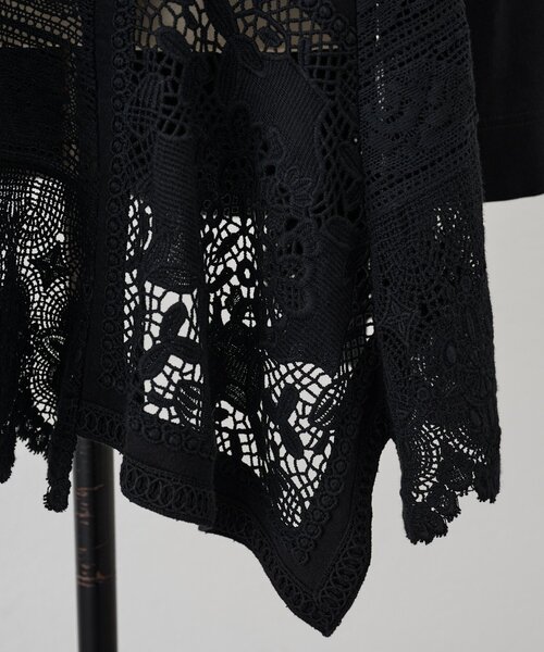 BEARDSLEY（ビアズリー） tシャツ コットンレースカットソー