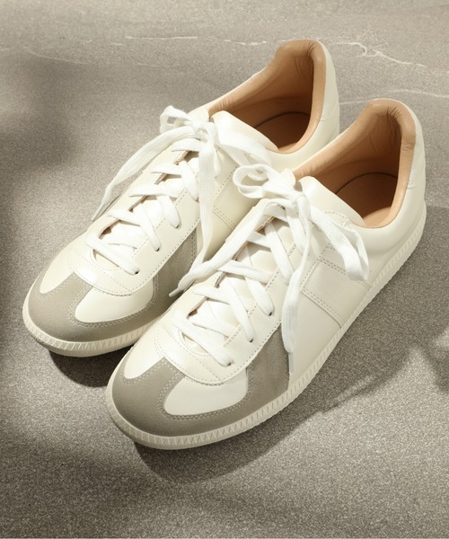 「GERMAN TRAINER」 ローカットスニーカー 26cm ブラック メンズ_画像7