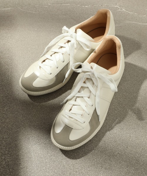 「GERMAN TRAINER」 ローカットスニーカー 26cm ブラック メンズ_画像8