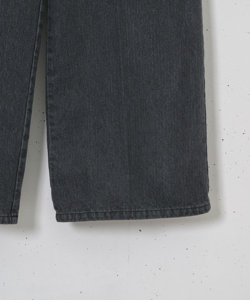 「Casper John」 デニムパンツ X-SMALL ブラック メンズ_画像7