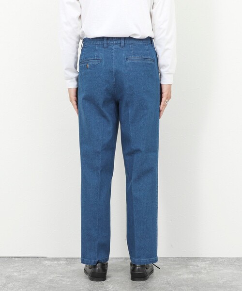 NOLLEY'S（ノーリーズ） ワイドパンツ ジーンズ デニムストレッチ