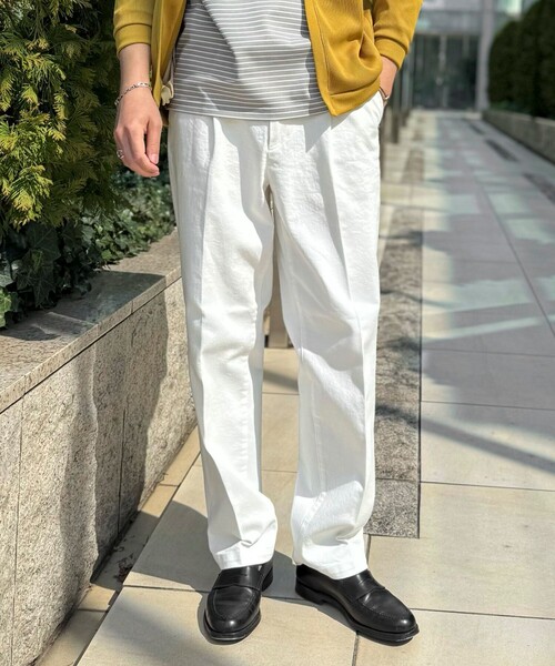 NOLLEY'S（ノーリーズ） ワイドパンツ ジーンズ デニムストレッチ