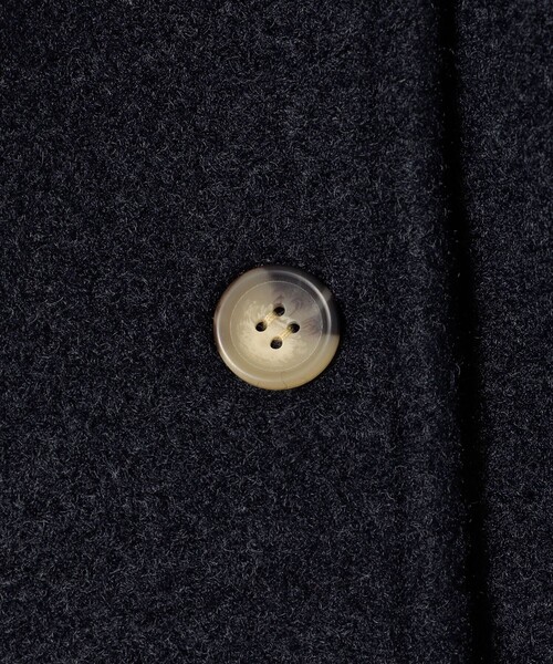 「SHIPS any」 コート ONE SIZE ネイビー レディース_画像8