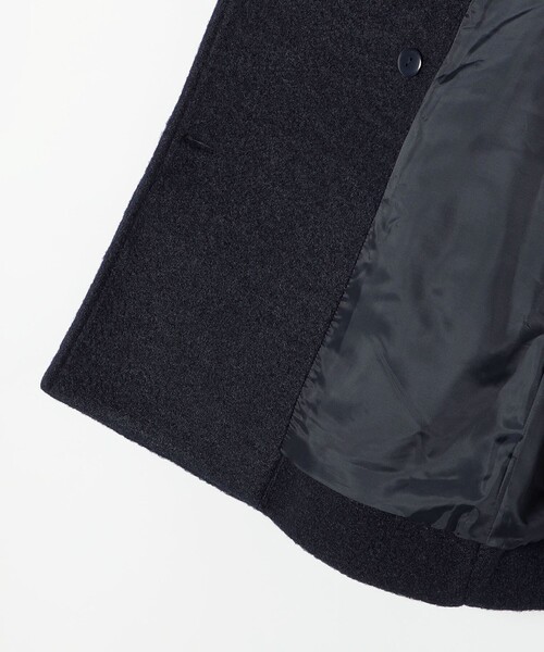 「SHIPS any」 コート ONE SIZE ネイビー レディース_画像9