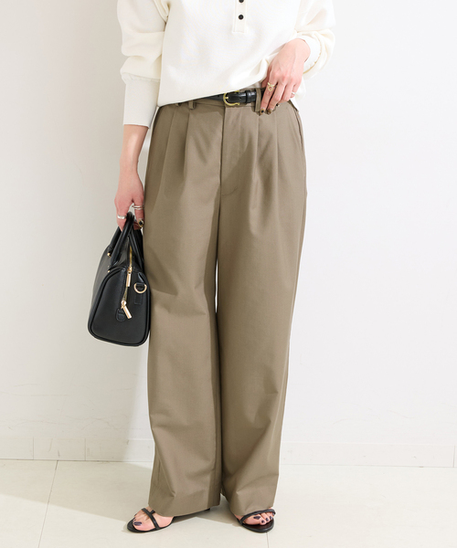 B.C STOCK（ベーセーストック） ワイドパンツ スラックス パンツ