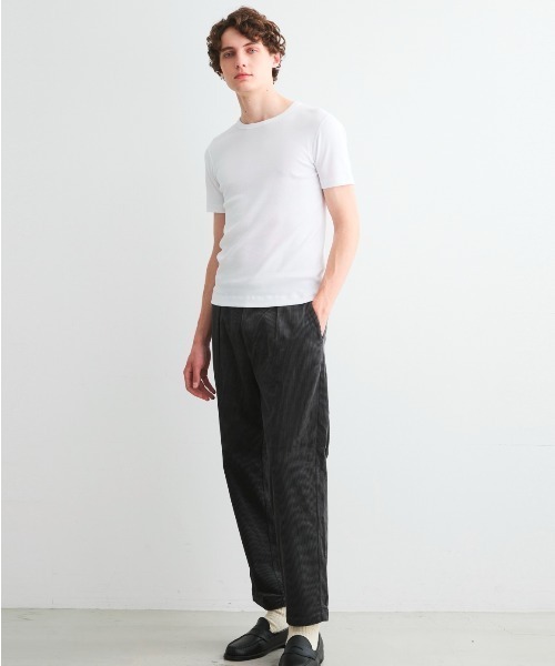 「three dots」 半袖Tシャツ LARGE ホワイト メンズ_画像5