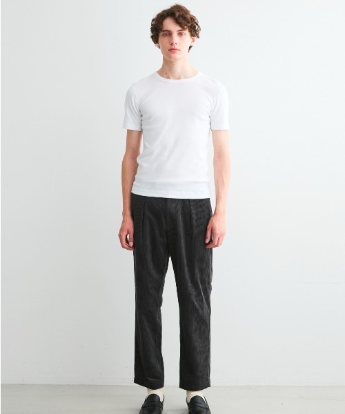「three dots」 半袖Tシャツ LARGE ホワイト メンズ_画像6
