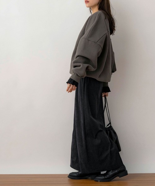 「NOAHL」 スウェットカットソー FREE ベージュ レディース_画像9