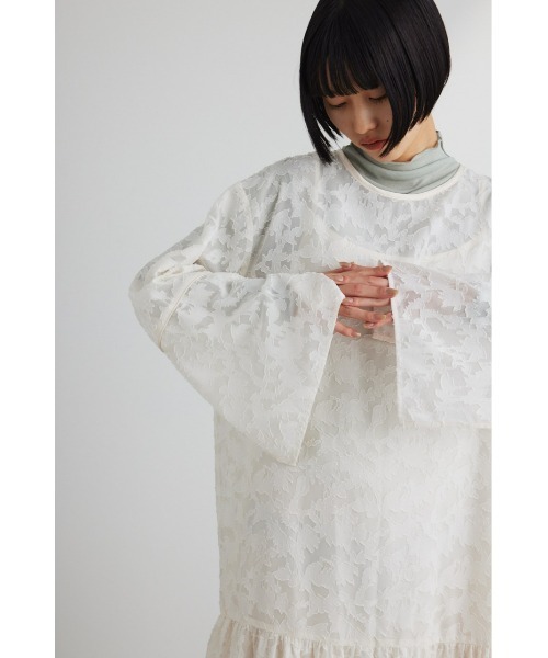 「STYLEMIXER」 長袖ワンピース SMALL サックスブルー レディース_画像5