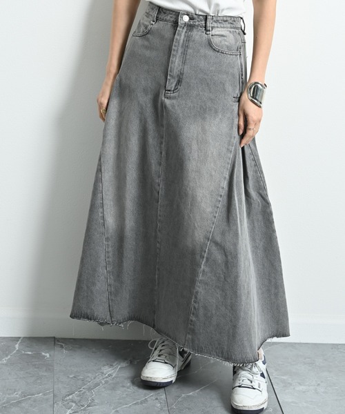 「anana」 デニムスカート FREE ブラック レディース_画像5