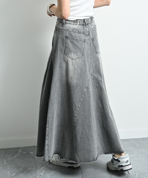 「anana」 デニムスカート FREE ブラック レディース_画像6