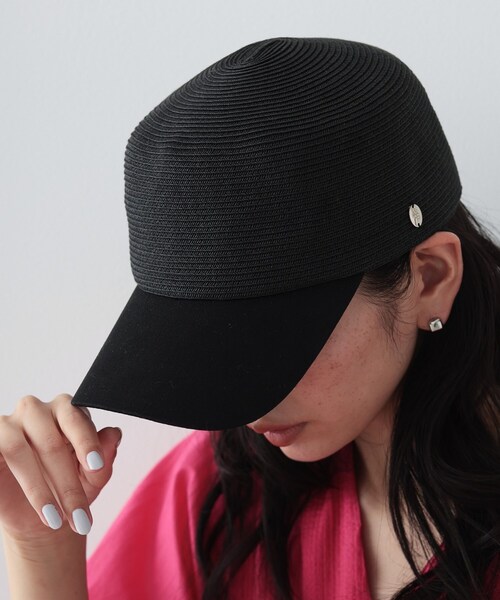 「GALLEST」 キャップ 00 ブラック レディース_画像2