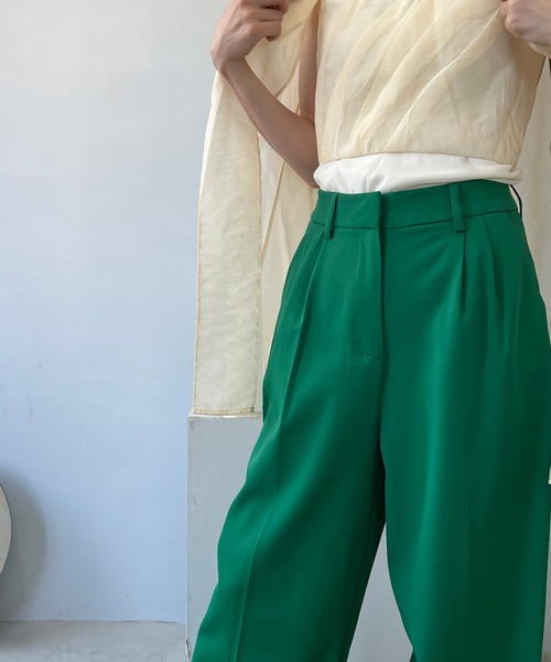 「chuclla」 パンツ L ブルー レディース_画像4