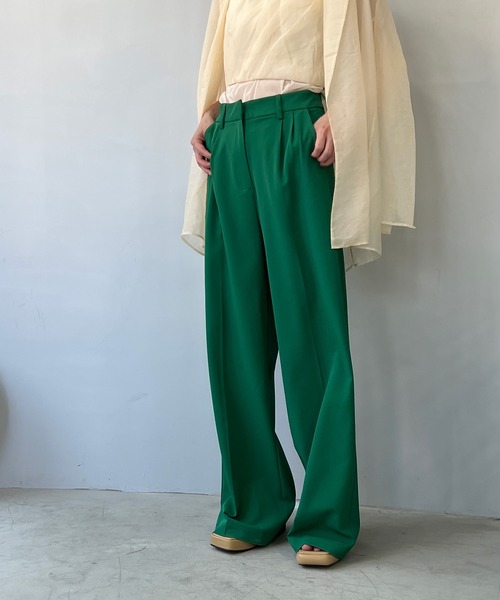 「chuclla」 パンツ L ブルー レディース_画像7