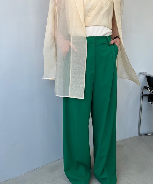 「chuclla」 パンツ L ブルー レディース_画像9