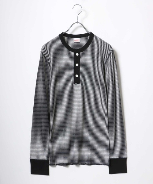 「Healthknit」 長袖カットソー L オフホワイト レディース_画像9