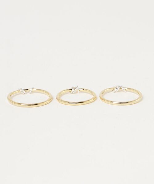 「LAPUIS」 リング FREE シルバー レディース_画像2