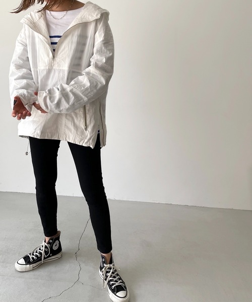 「CANAL JEAN」 「red chop works」ブルゾン 36 アイボリー レディースの画像