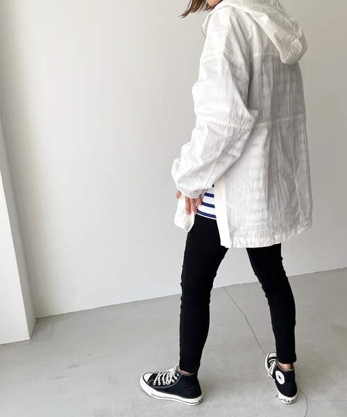 「CANAL JEAN」 「red chop works」ブルゾン 36 アイボリー レディースの画像